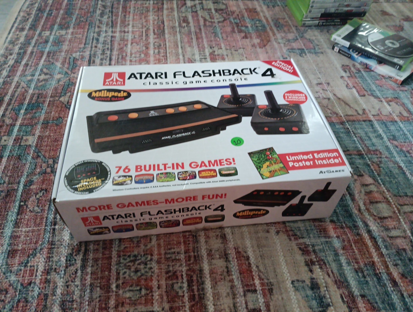Atari Flashback 4 Classic Game Console Special Edition – 76 Built-In Games