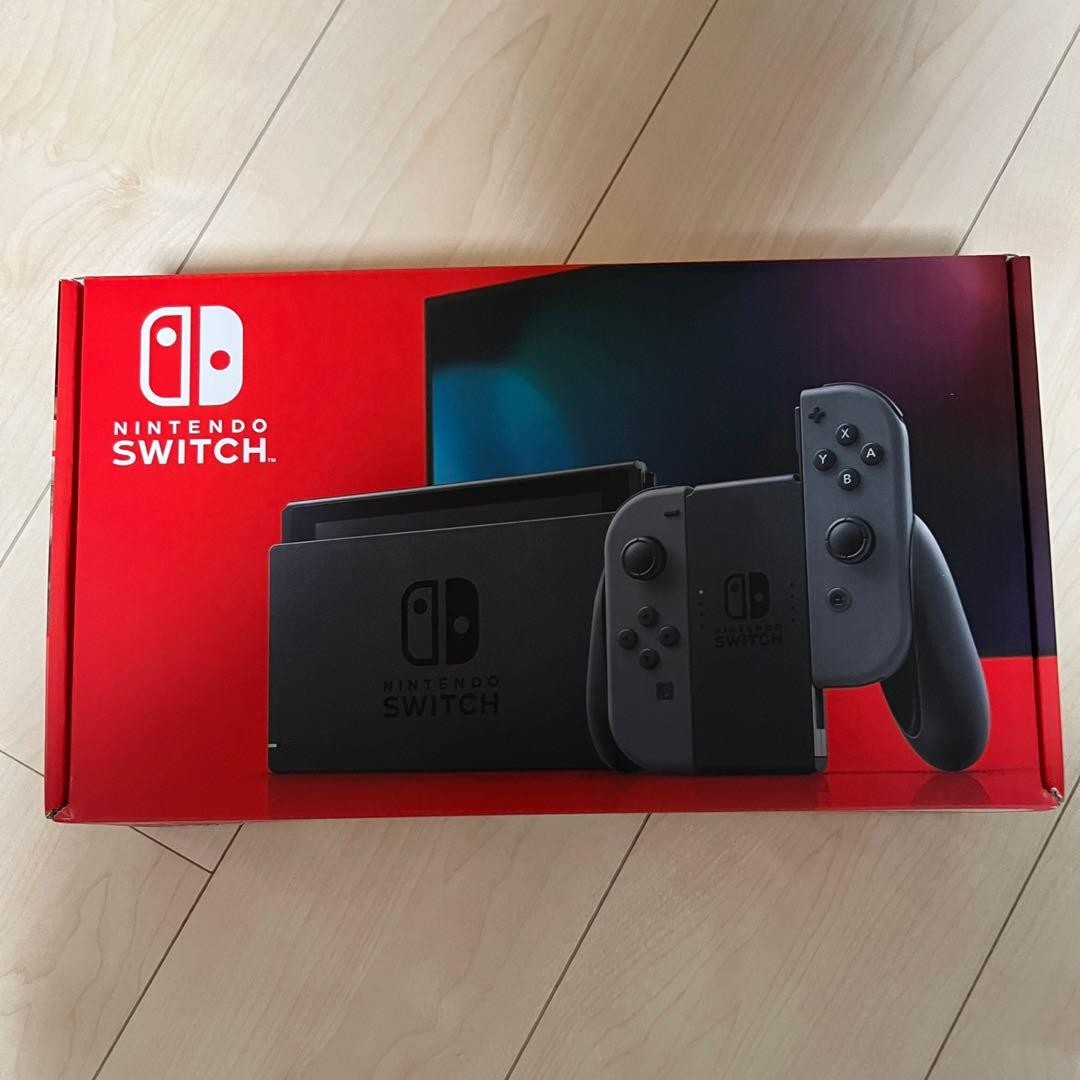 New Nintendo Switch V2 Gray Joy Cons 32GB Gaming Console