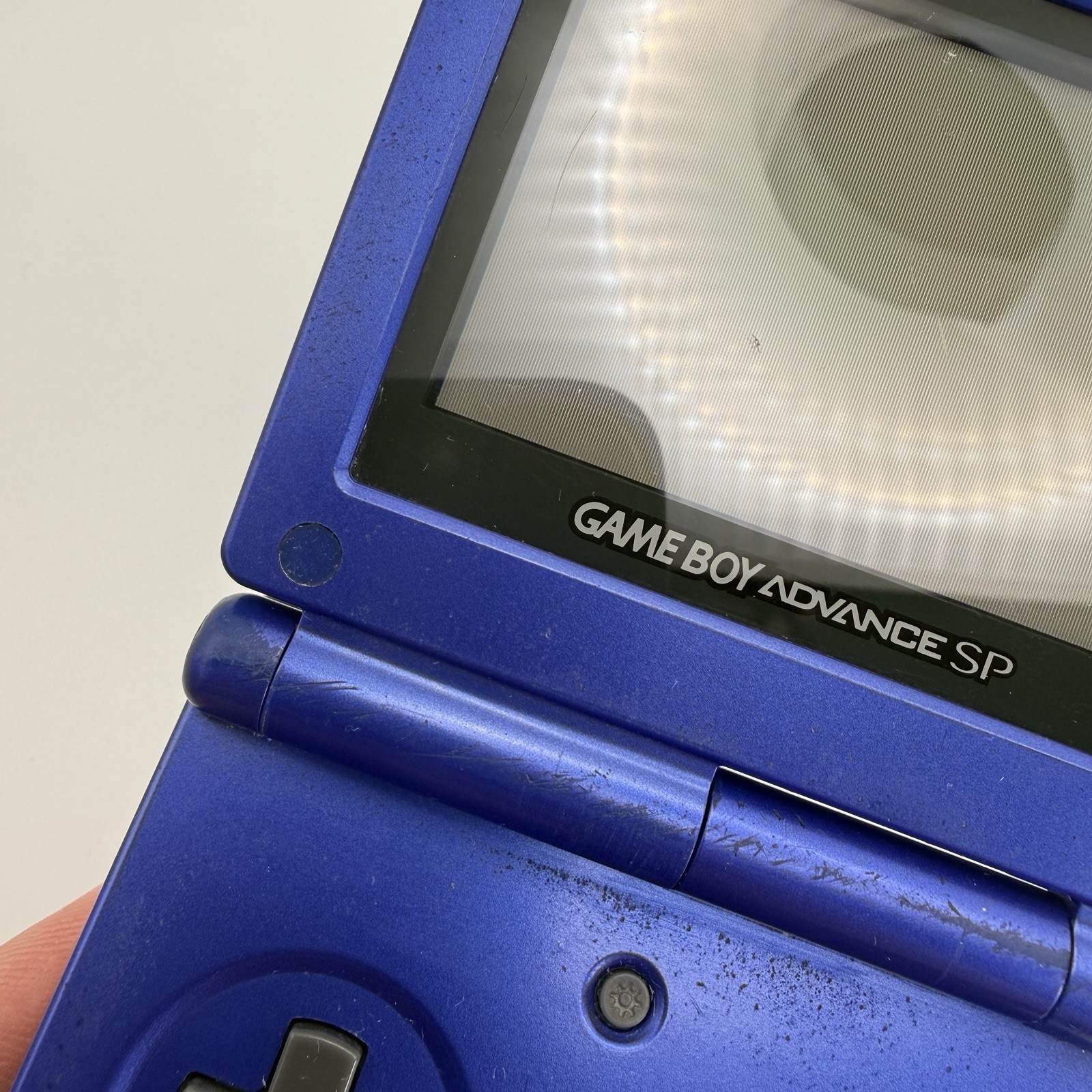Nintendo Game Boy Advance SP Console Cobalt Blue AGS-001 – Tested *READ*