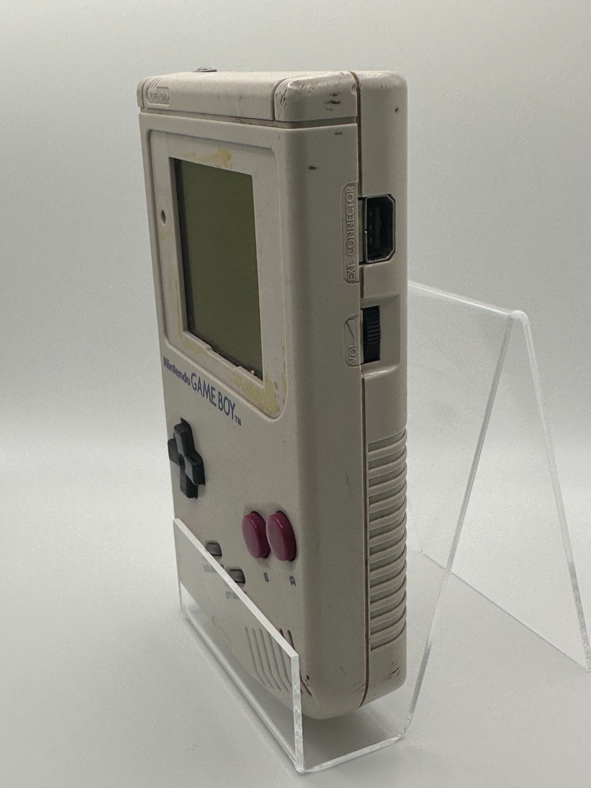 Nintendo Game Boy Console (System and light, rough shape but working)