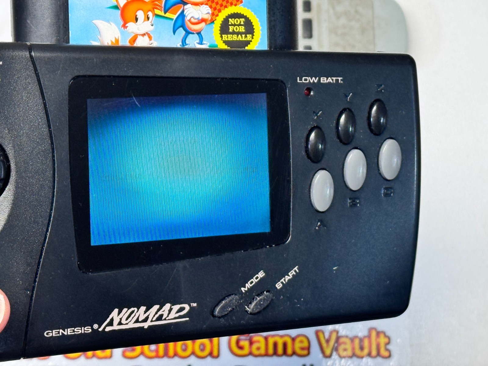 Sega Nomad Handheld Console Broken For Parts or Repair – As Is