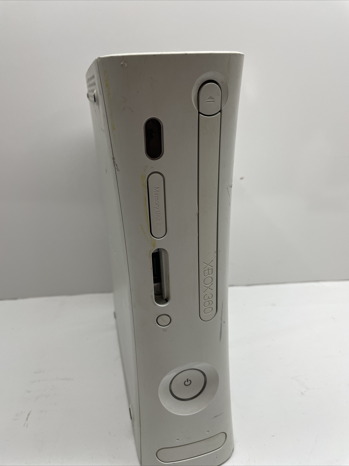 Microsoft Xbox 360 White Console FOR PARTS NOT WORKING Red Ring Of Death