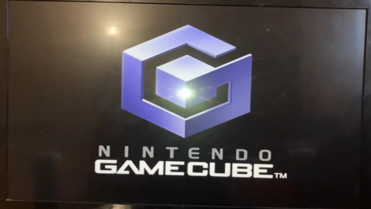 Nintendo GameCube Platinum Silver DOL-101 Console Tested w/ Controller Cables