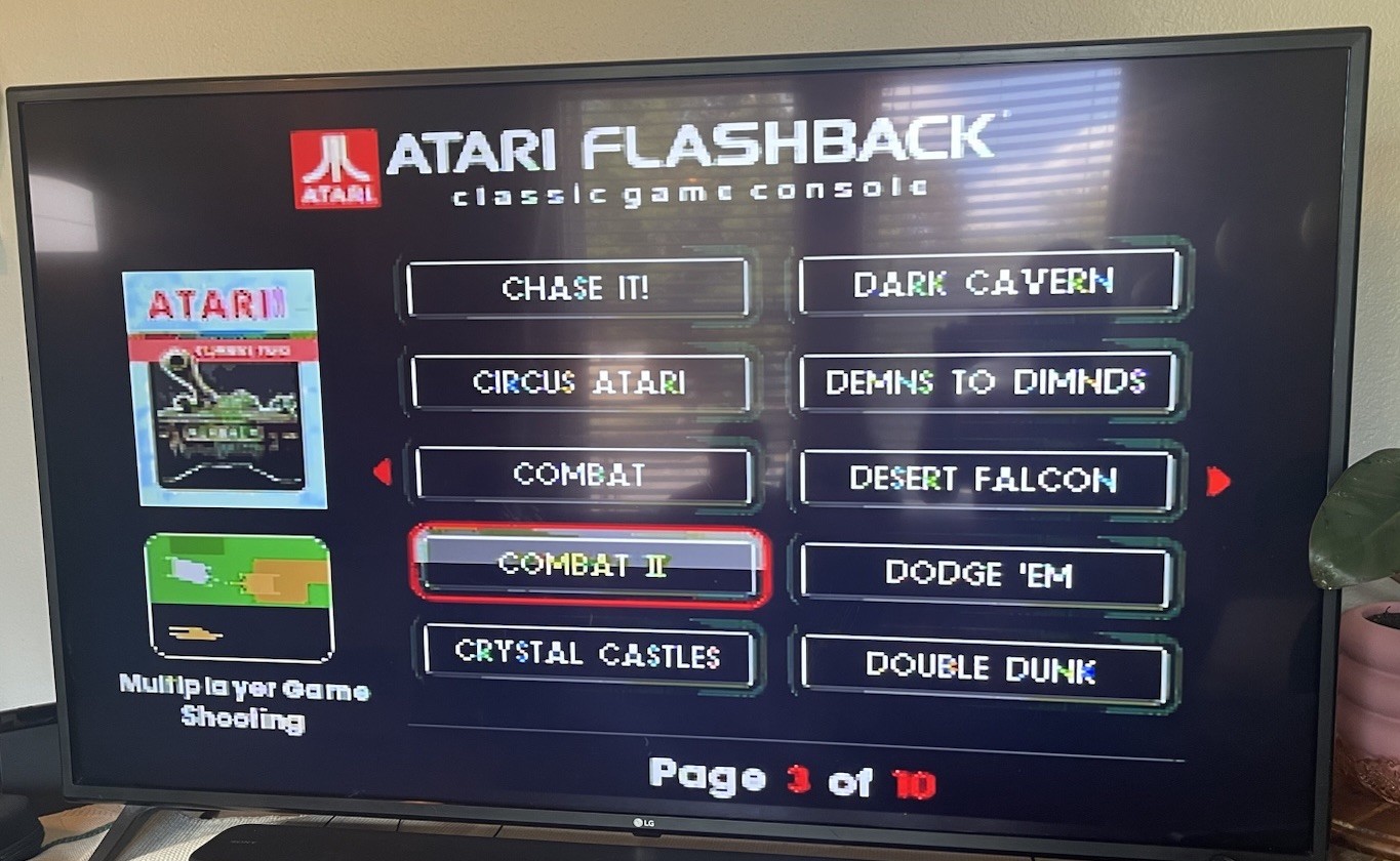 Atari Flashback 5 Classic Game Console 2 Controllers WORKS! 92 Built In Games