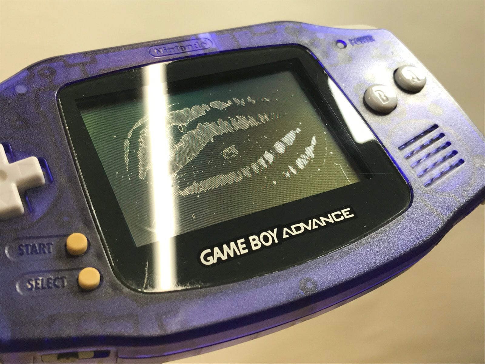 GameBoy Advance Milky Blue Console Nintendo Japan – With Defects LH1200