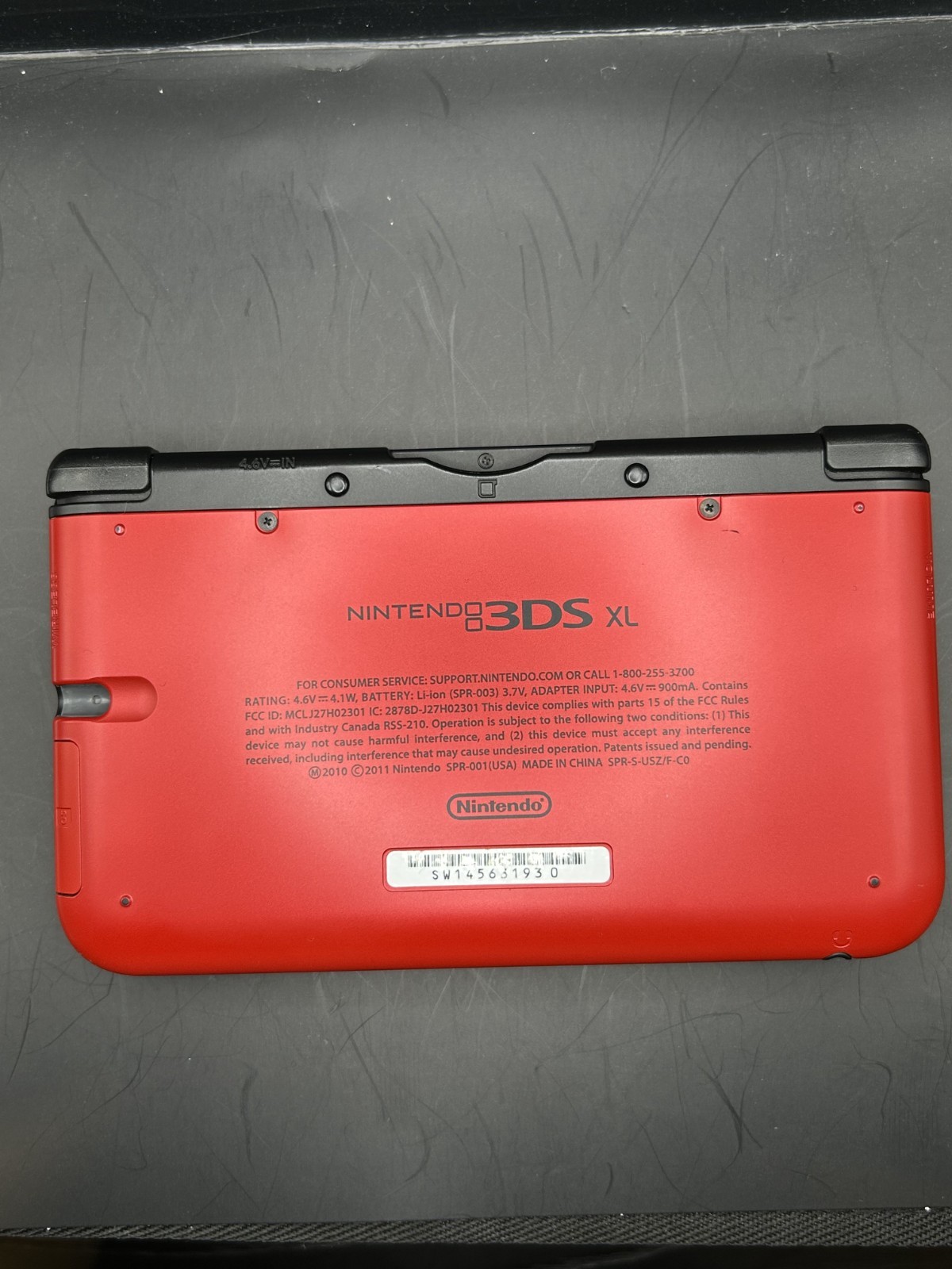 Nintendo 3DS XL Handheld Console – Red/Black w/ Games + Accessories + Extras