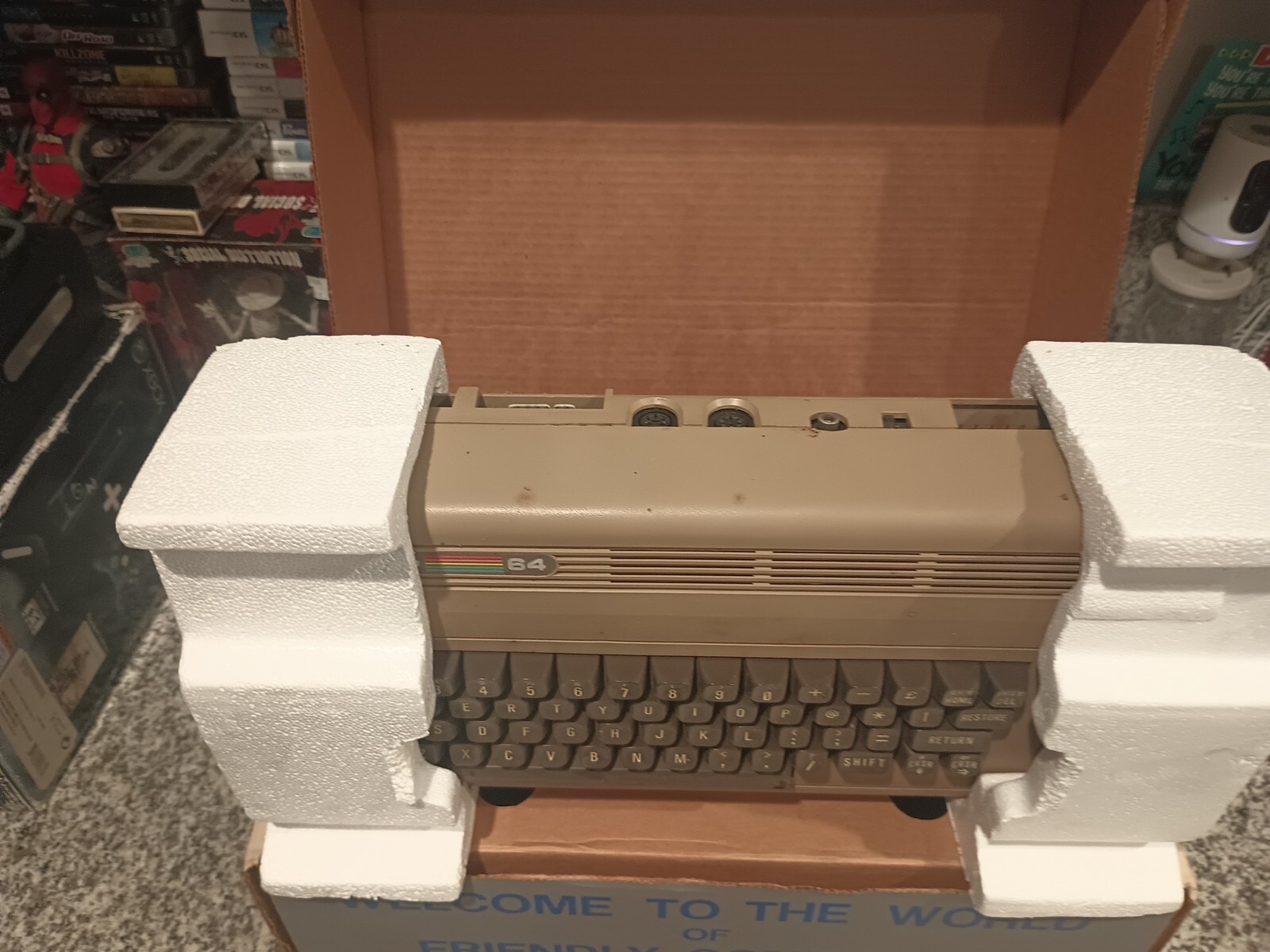 Commodore 64 Computer Original Box No Cords No Control