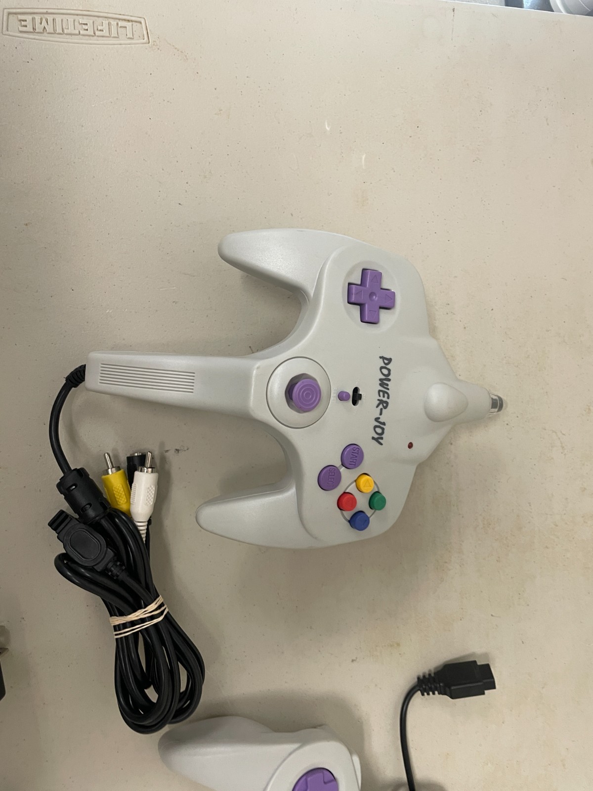 Power Joy Supermax Plug & Play TV Video Game Console 30 Games 2 Controllers