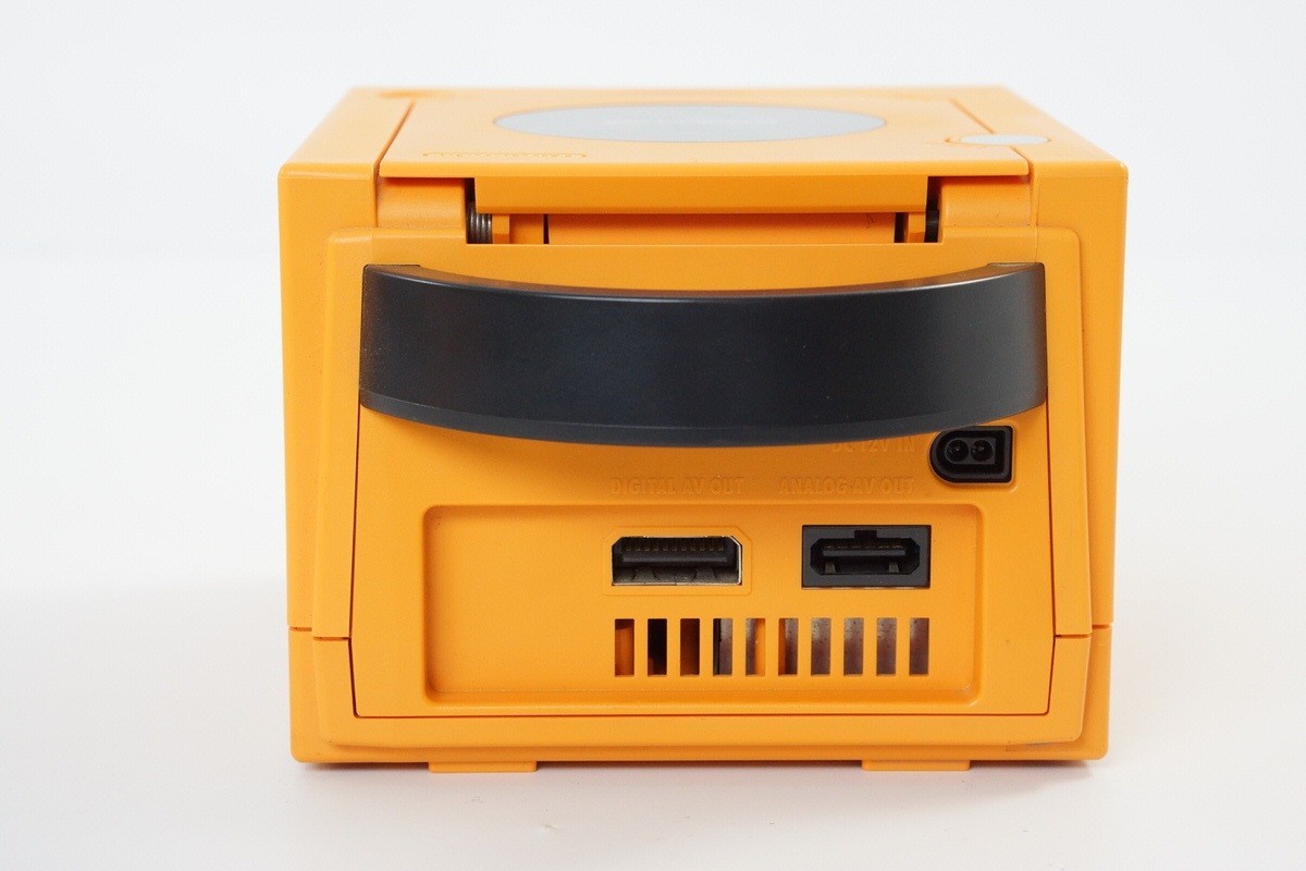 GameCube ORANGE Console DOL-001 JP For Japan Game CD Tested System DNH10323517