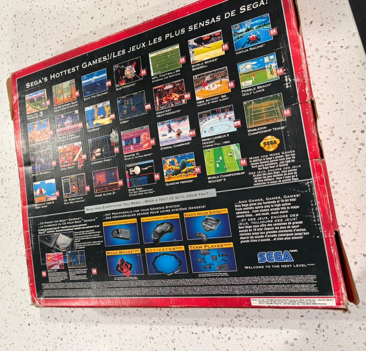 Genesis II Sonic the Hedgehog 2 Bundle Console Video Game System Complete in Box