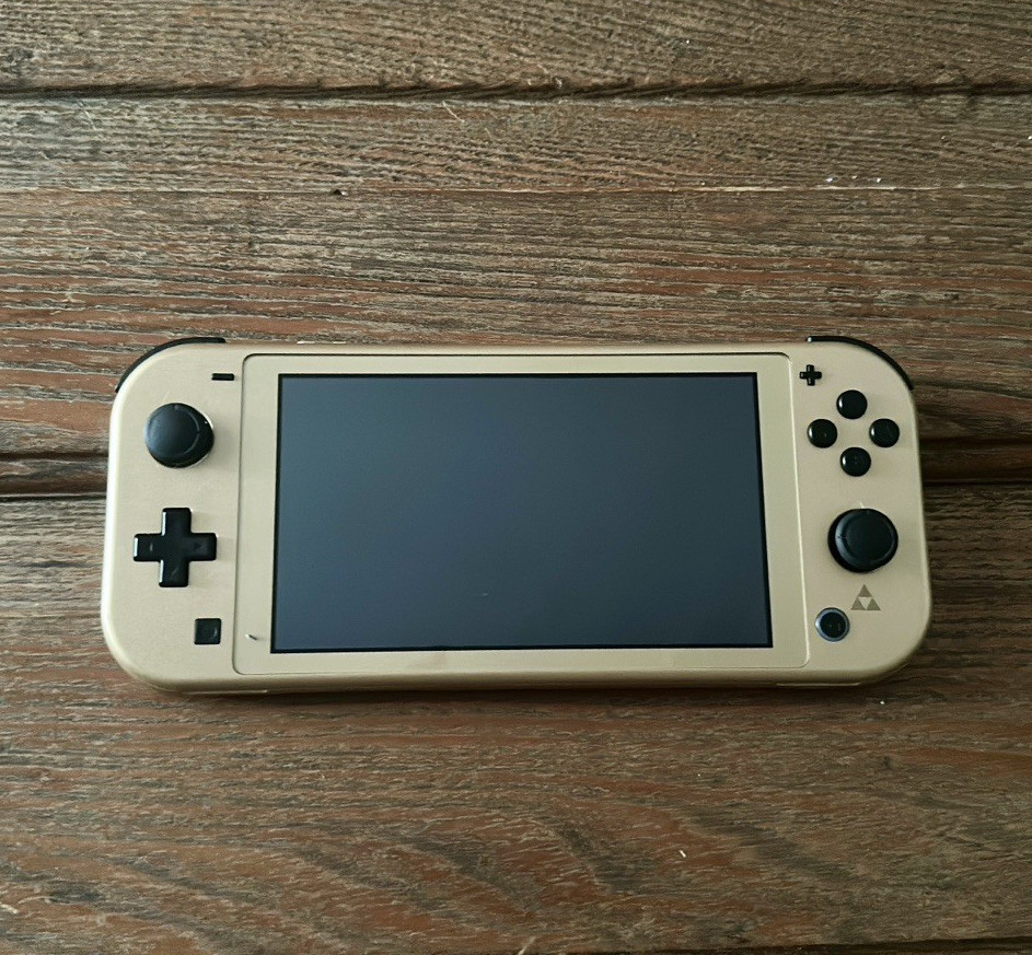 Nintendo Switch Lite Hyrule Edition Gold/Black 32GB 720p Wi-Fi USB-C 2023