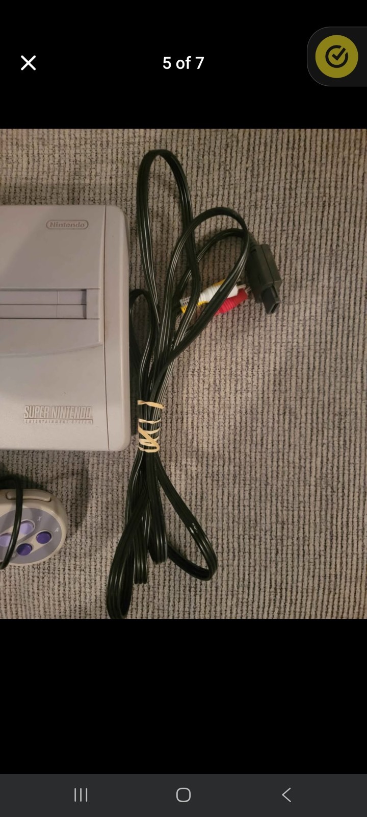 Rare Original SNES Super Nintendo Mini Console System
