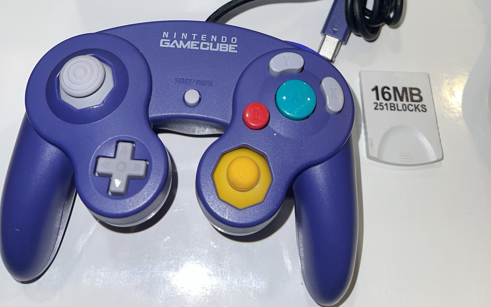 Nintendo GameCube DOL-001 Indigo Metroid Prime CIB Recapped Optical Drive Board