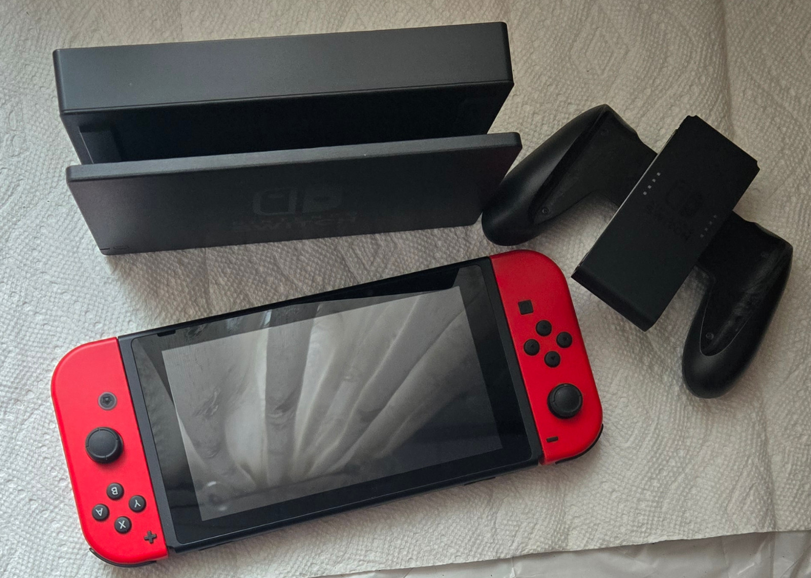Nintendo Switch Mario Red Edition Excellent Condition