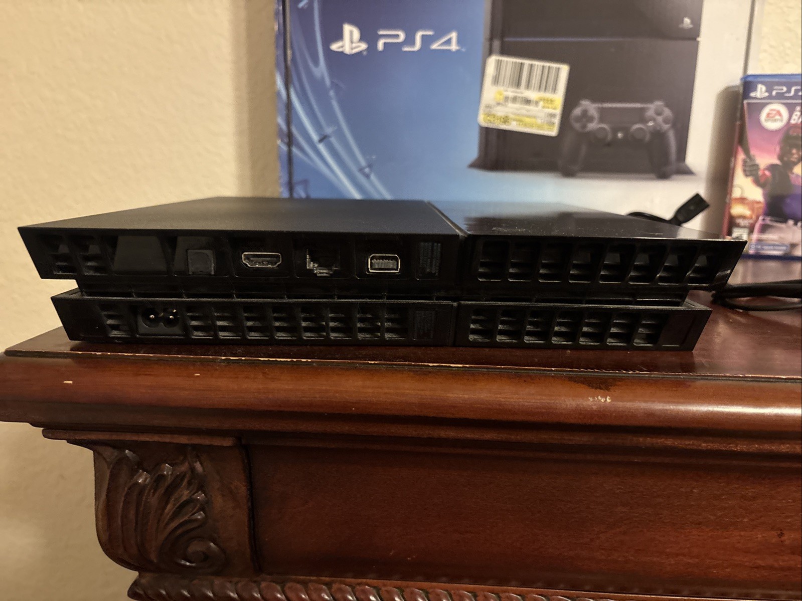 Sony PS4 500GB Console w/ Controller, 2 Games And Box (BUNDLE) Tested 12.02