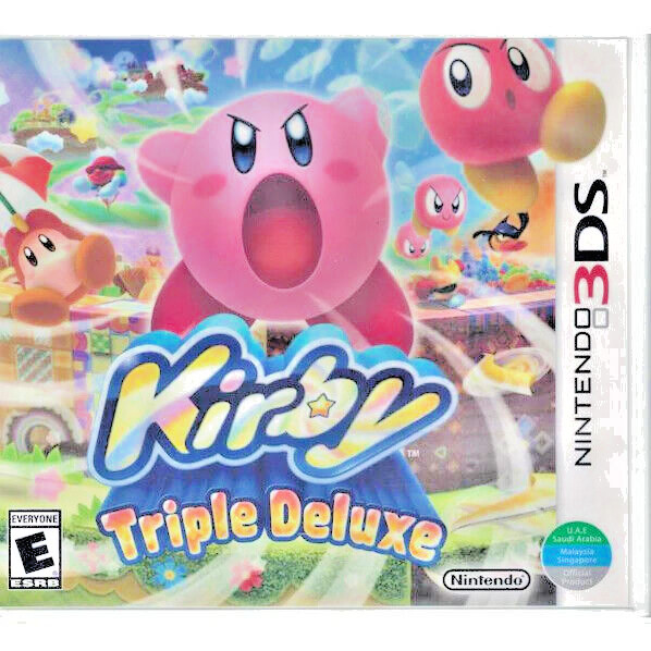 Kirby: Triple Deluxe 3DS Brand New Game Special (Multiplayer, Platform 2014)