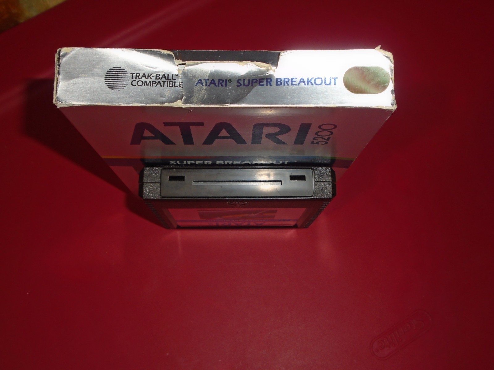Atari 5200 Super System Console CIB Complete AC Switch Box 2Controllers 6Games +