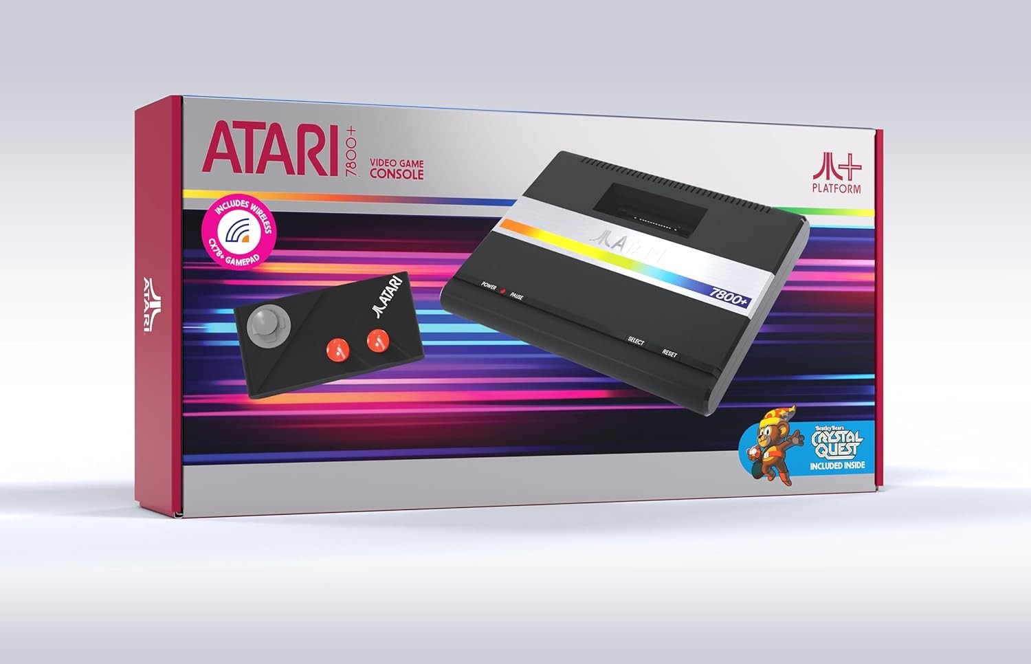 ATARI 7800 Plus OFFICIAL HDMI Console & Wireless Controller 7800+ NEW SOLD OUT