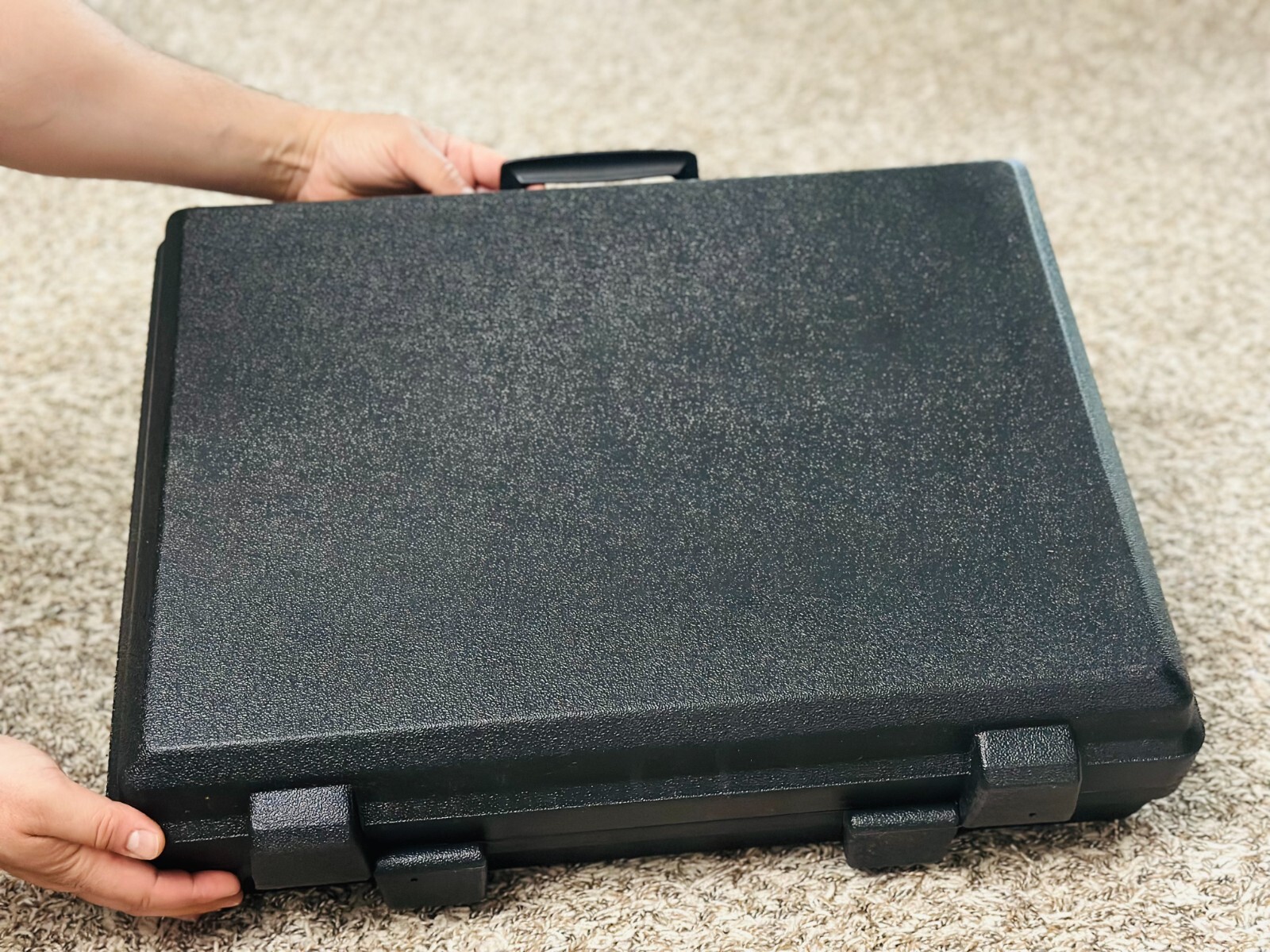 Vintage Atari 5200 Hard Plastic Console Joystick Game Carrying Case (RARE Find)