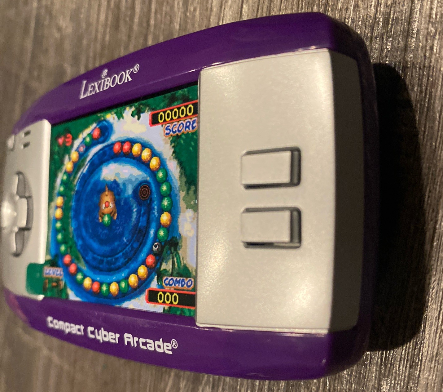 Lexibook Compact Cyber Arcade hand held electronic games Purple JL2375PR