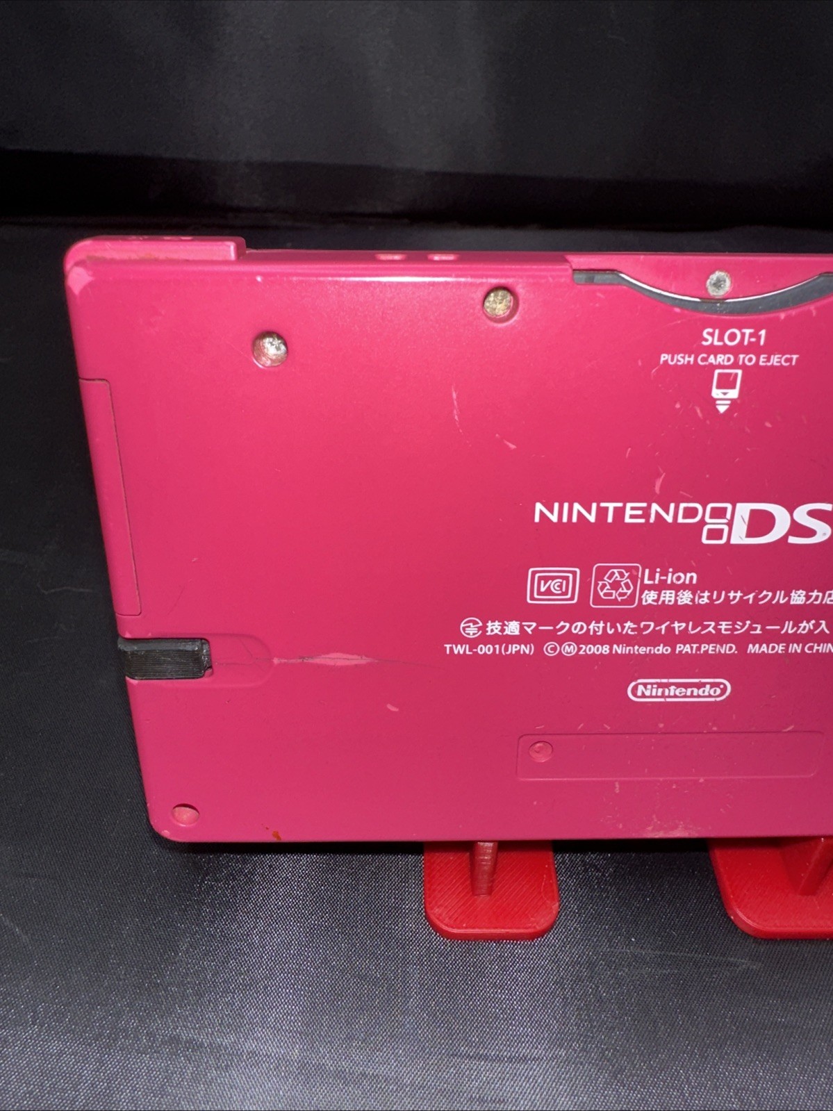 Nintendo DSi Pink Japanese Version Powers On Parts Or Repair