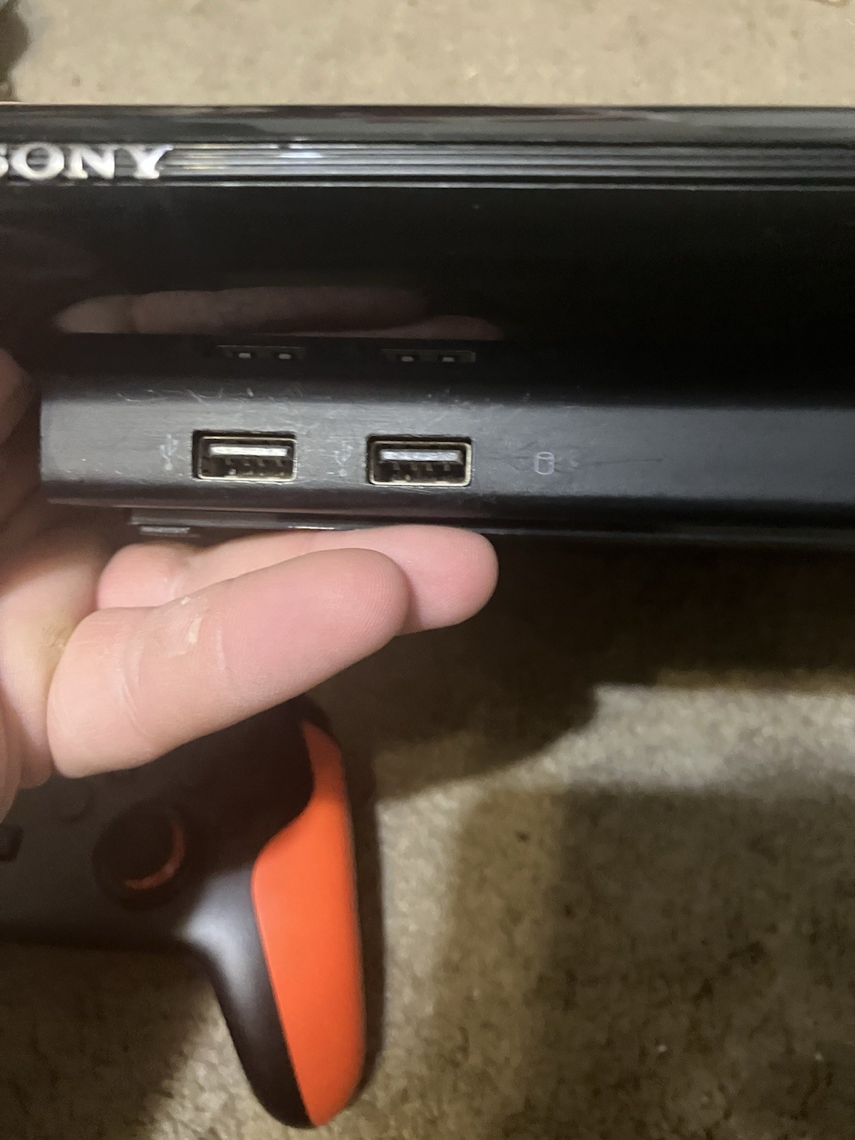 Authentic & Tested 250 GB Sony PS3 Super Slim Console With Cables, Works, Read