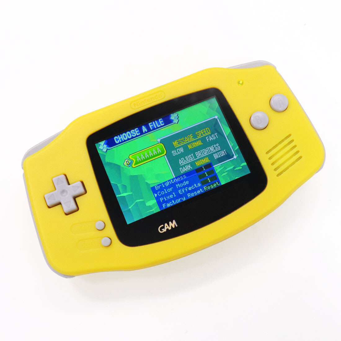 V5 Rechargeable IPS 15 Levels Brightness Backlight Mod Game Boy Advance Console