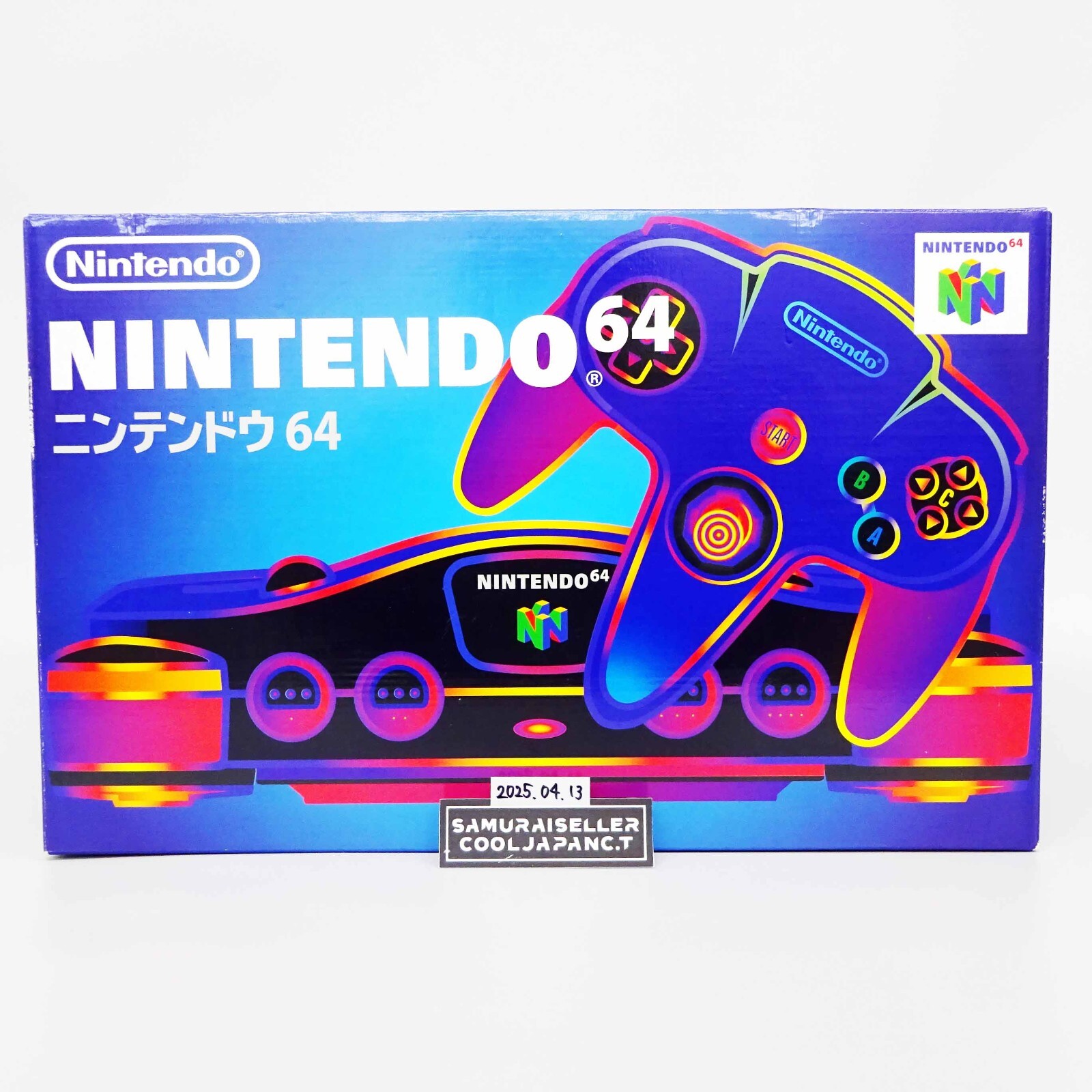 Nintendo 64 N64 Game Console System NUS-001 Black Japan NEW