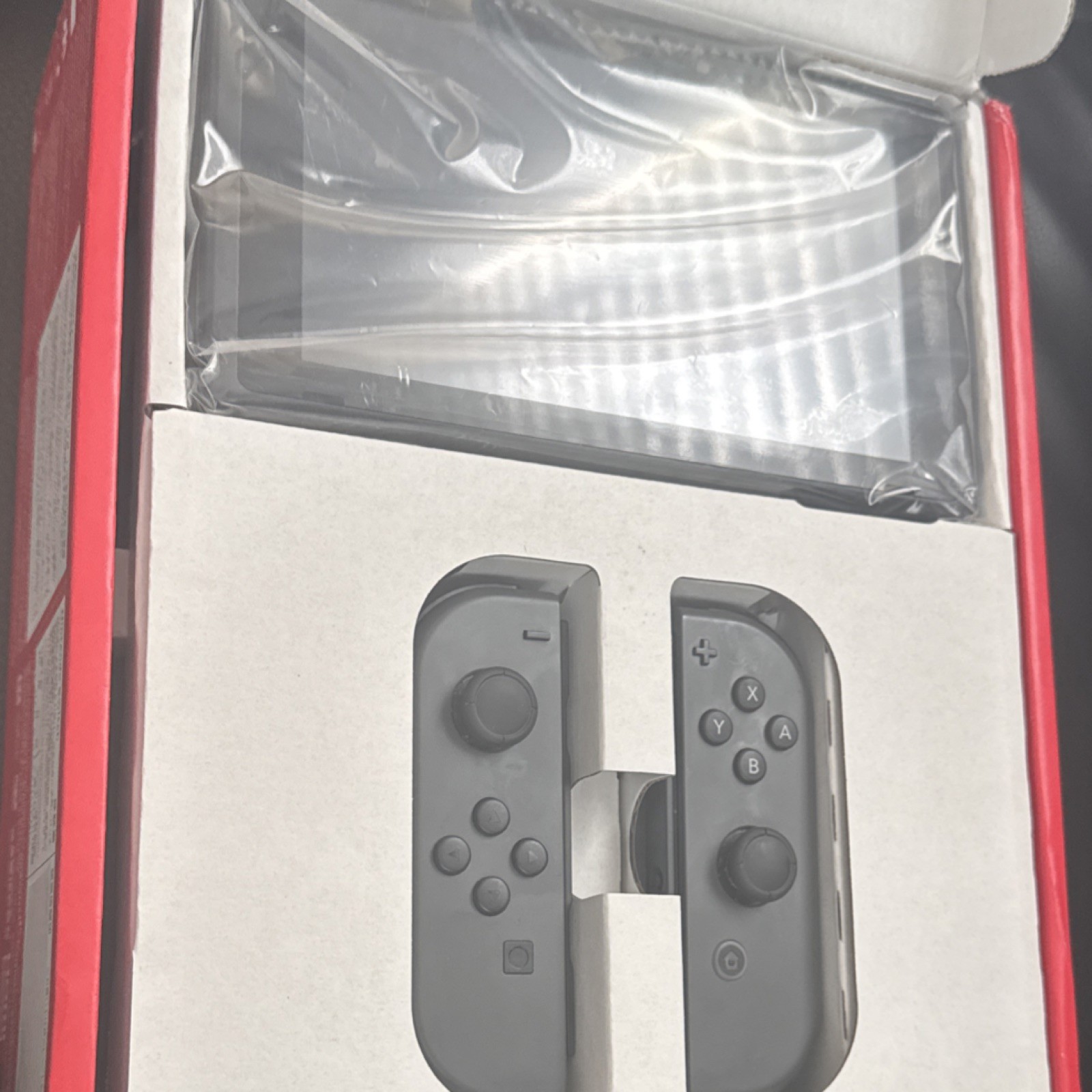 Nintendo Switch Home Console Gray Black HDMI USB-C Wi-Fi Internet Headphone Jack