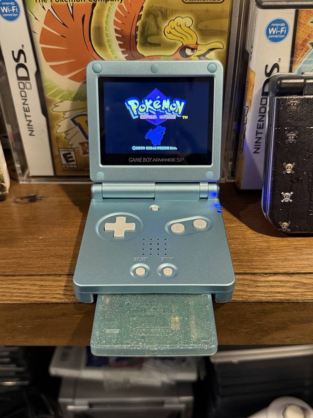 Nintendo Gameboy Advance SP / USB C / Custom/ Link /Zelda /A+ Battery
