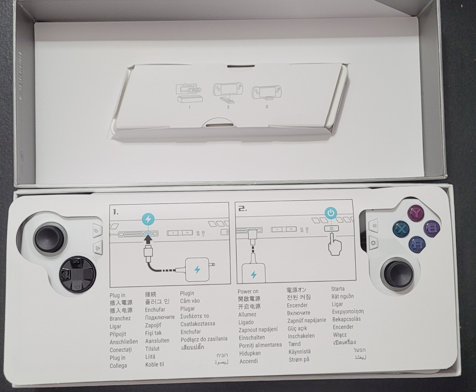 ASUS ROG Ally 7in 1TB White Gaming Handheld Console