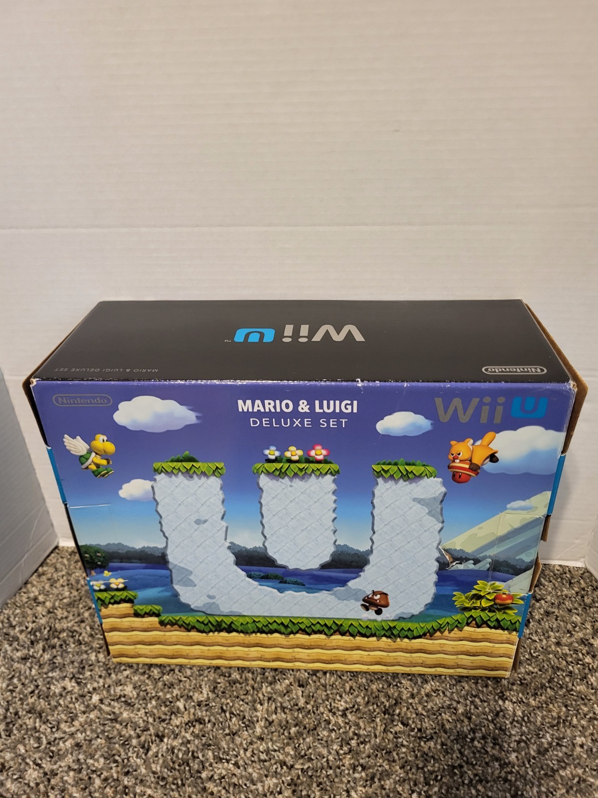 Nintendo Wii U Deluxe New Super Mario Bros. U Edition & Zelda Wind Waker Hd Game