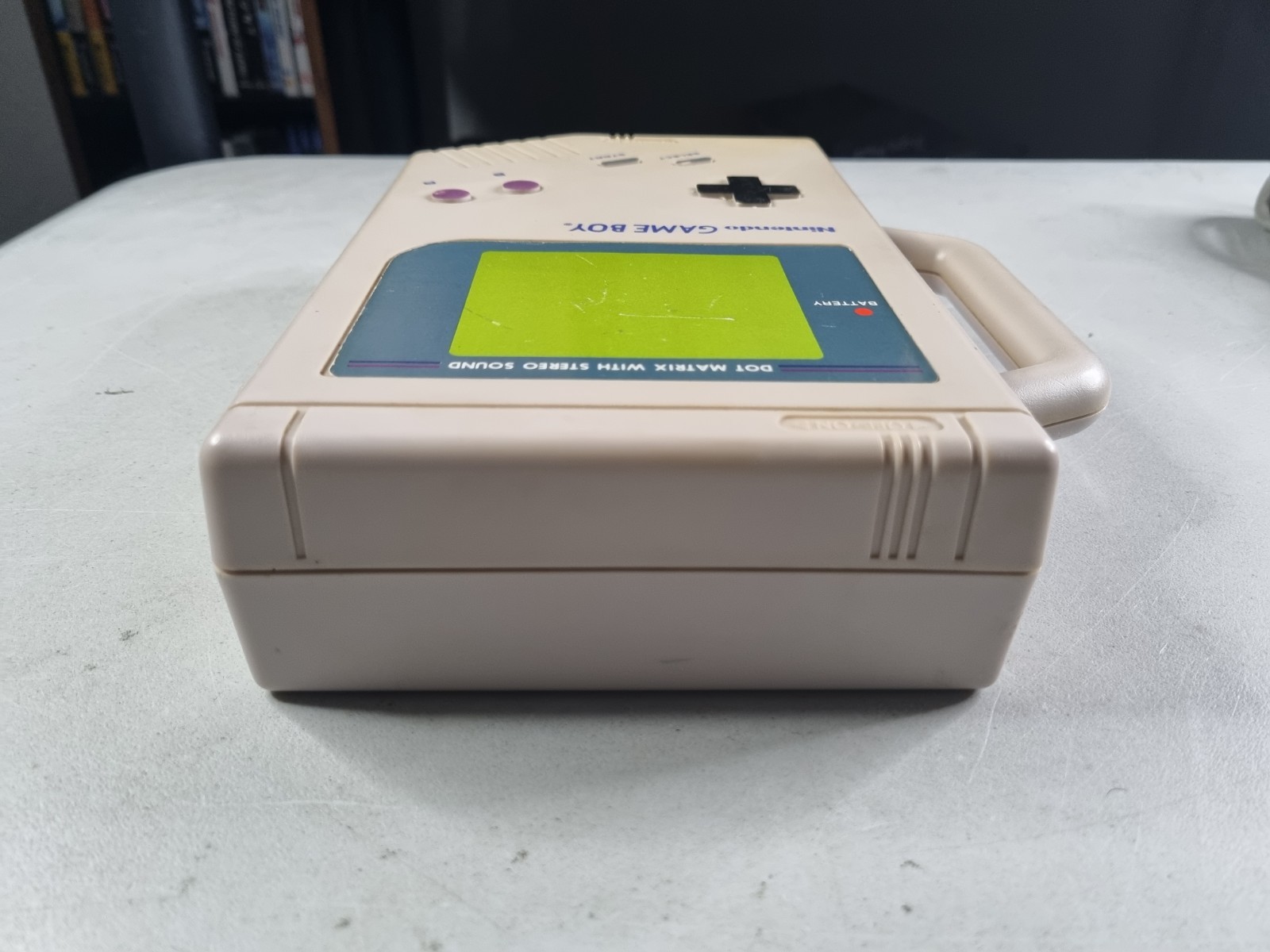 Nintendo Gameboy DMG-01 With Oem Nintendo Hard Case and Games