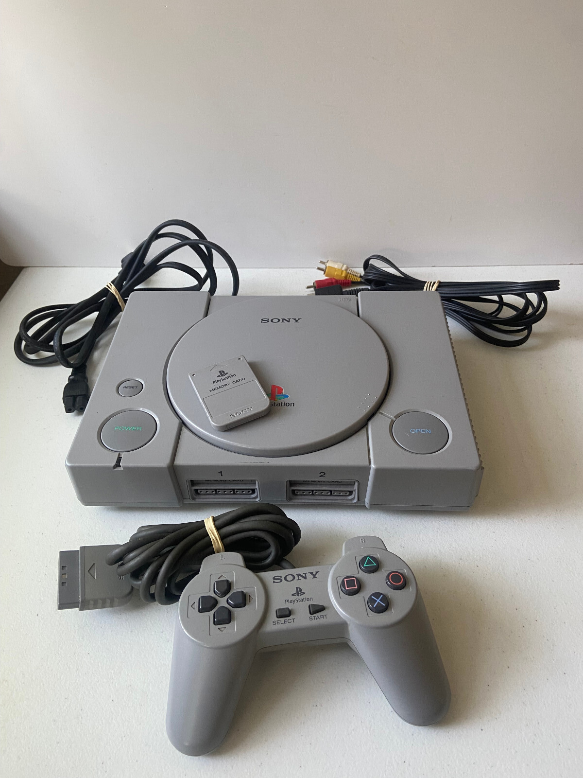 Sony PlayStation 1 Video Game Console – Gray – SCPH-7001