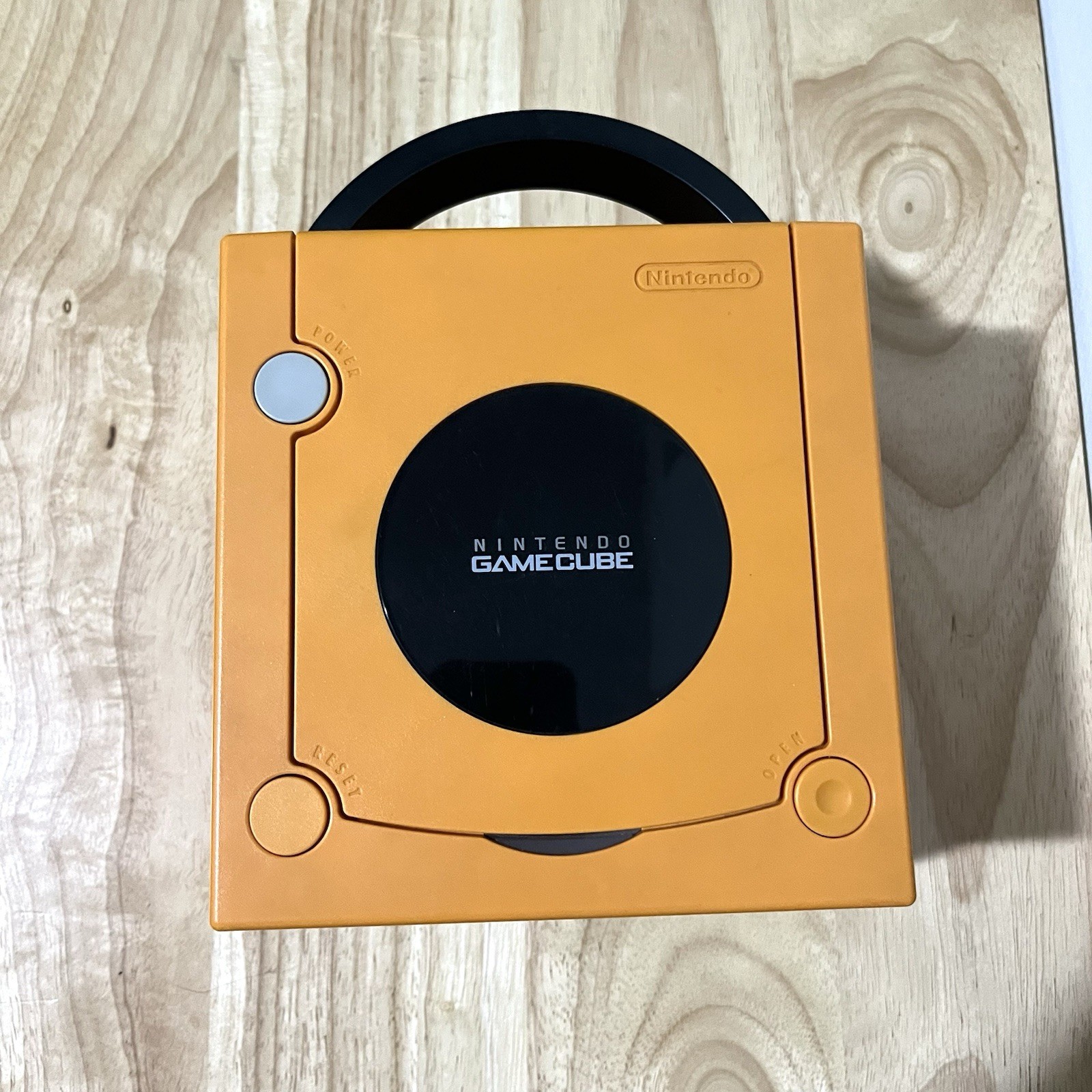 Nintendo Gamecube Console NTSC-J Spice Orange 1 OEM Controller + Cables DOL-001