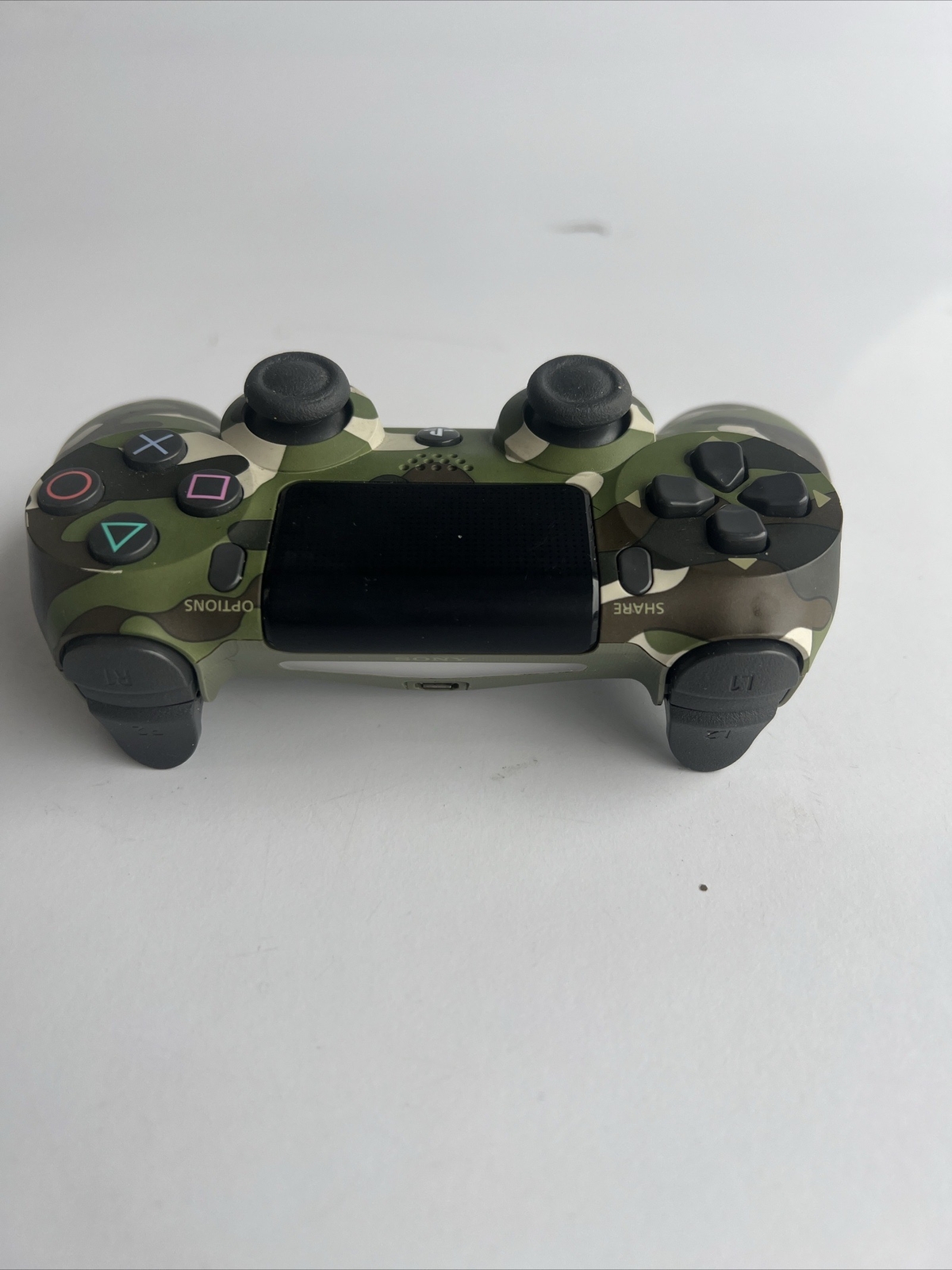 Sony PS4 PlayStation 4 DualShock Controller Green Camouflage CUH-ZCT2U