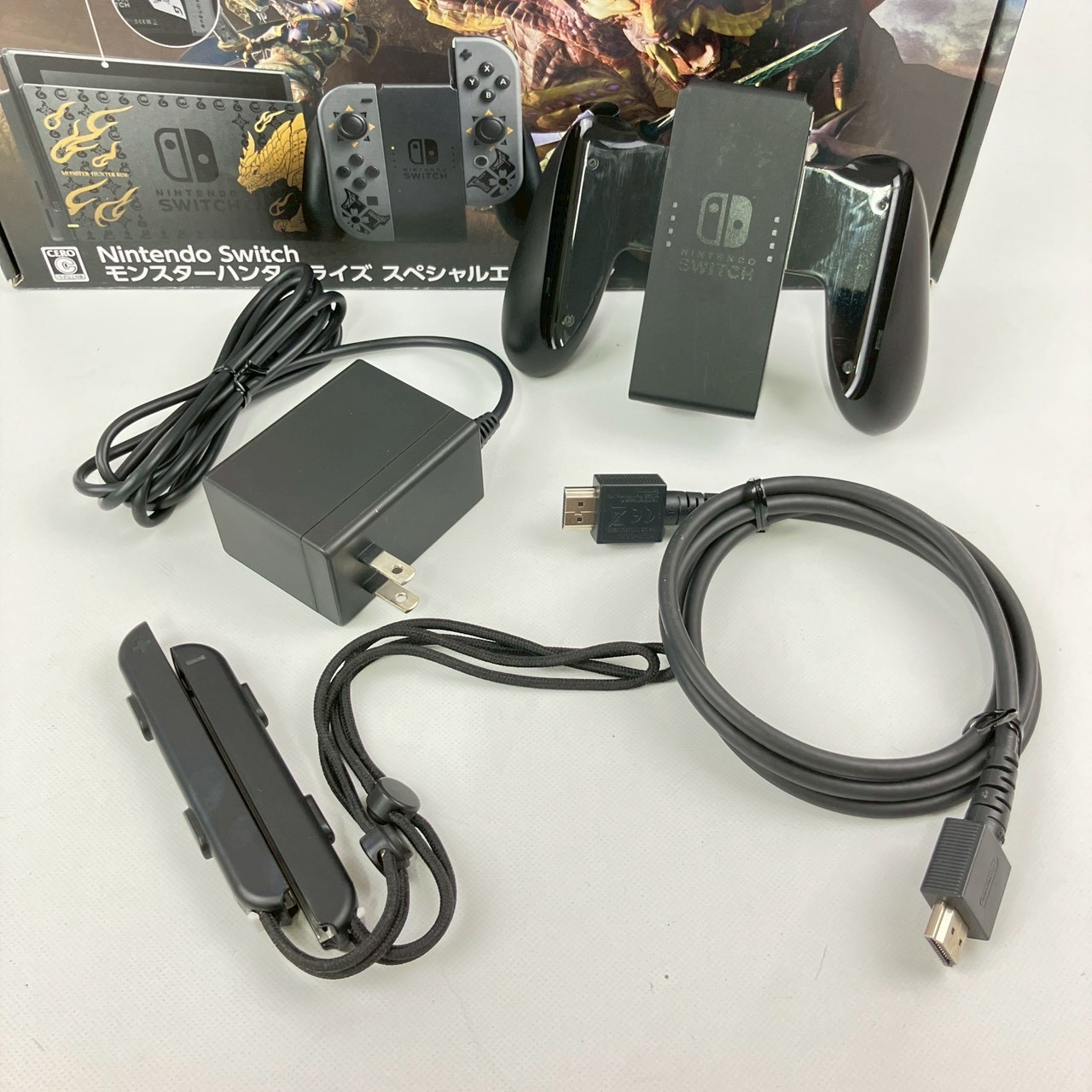 Excellent Nintendo Switch Monster Hunter RISE HAC-001(-01) Console Region Free