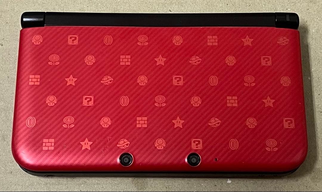 Nintendo 3DS LL Red x Black Console