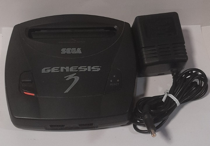 SEGA Genesis Model 3 MK-1461 Console System W/Power Cable