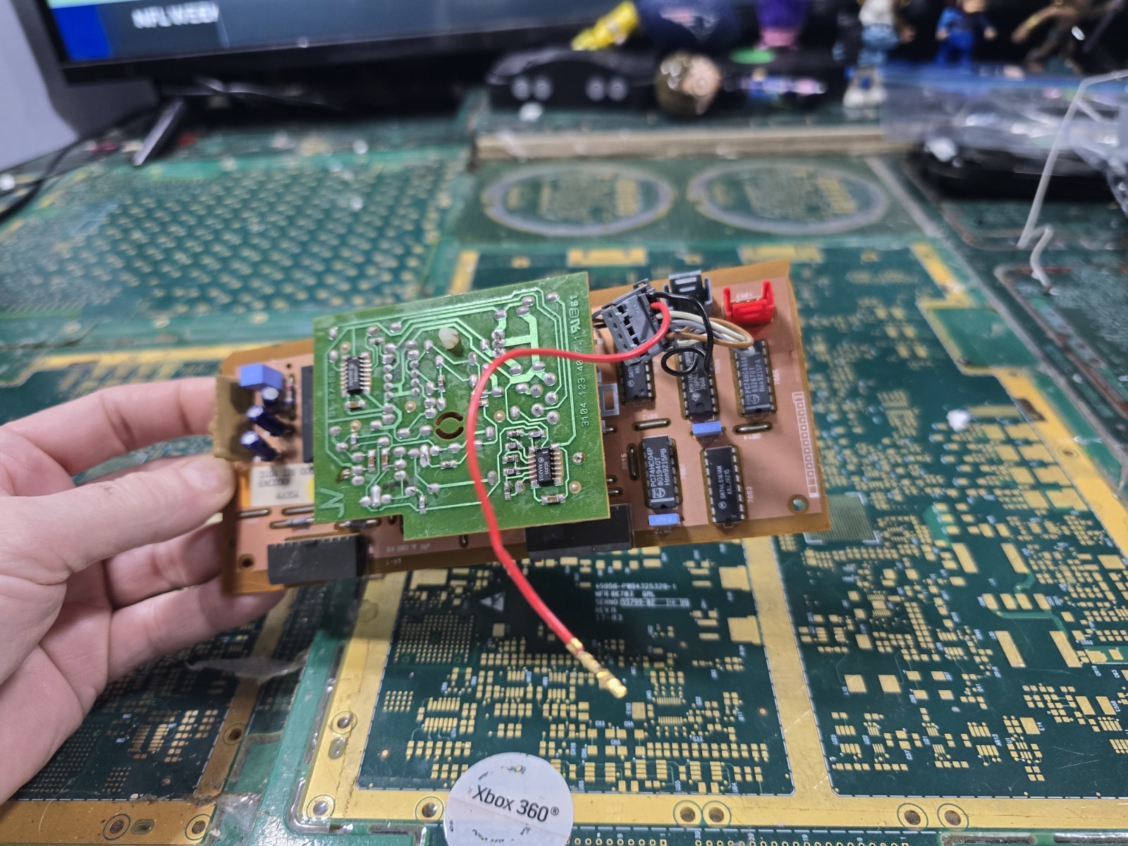 Philips CDI 910 EXACT 3104 128 0004.1 Encoder Board-Not Tested-Intact-PARTS-READ