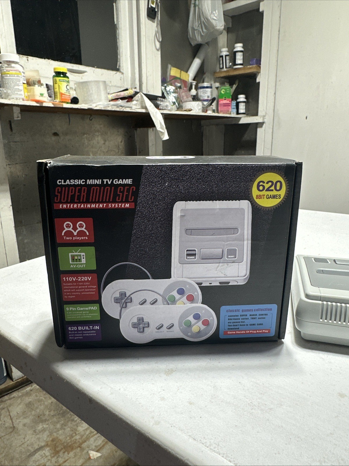 NEW CLASSIC MINI TV GAME SUPER MINI SFC IN BOX