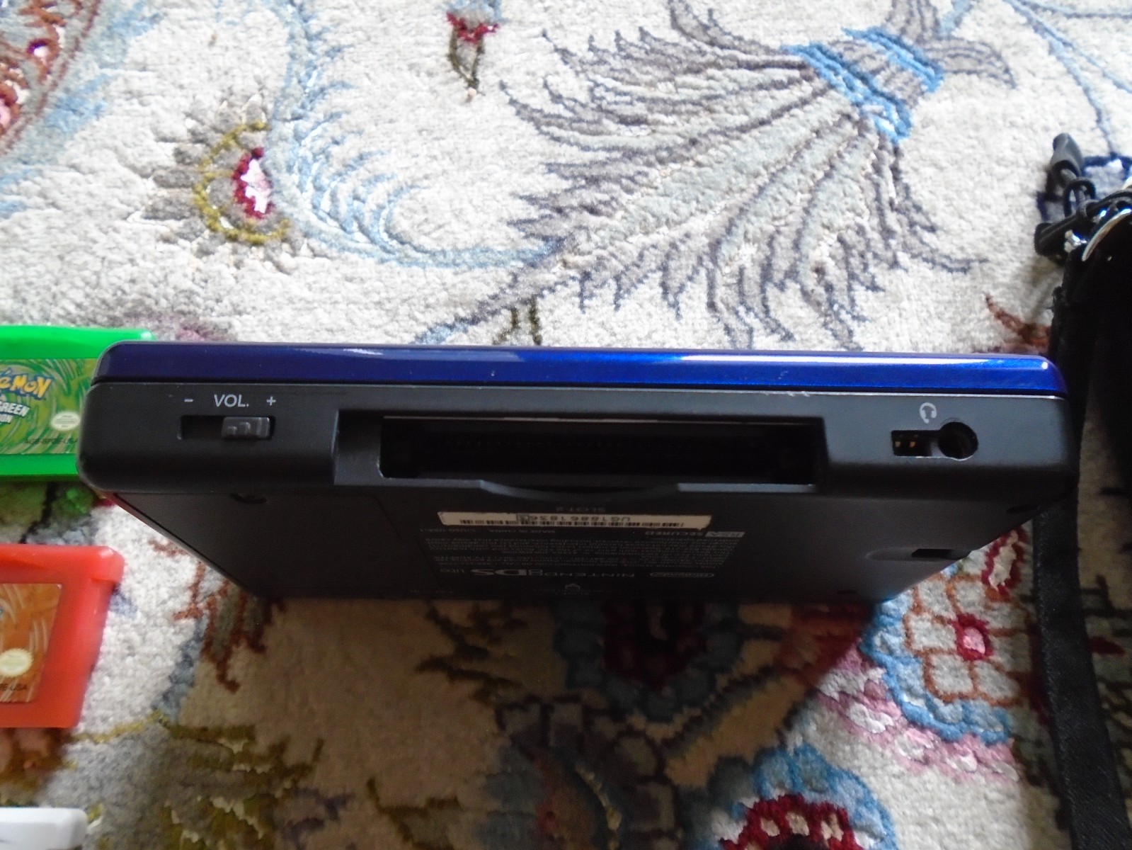 Nintendo DS Lite Blue/Black Console USG-001 w/ Pokémon games GBA USA SEE VIDEO!