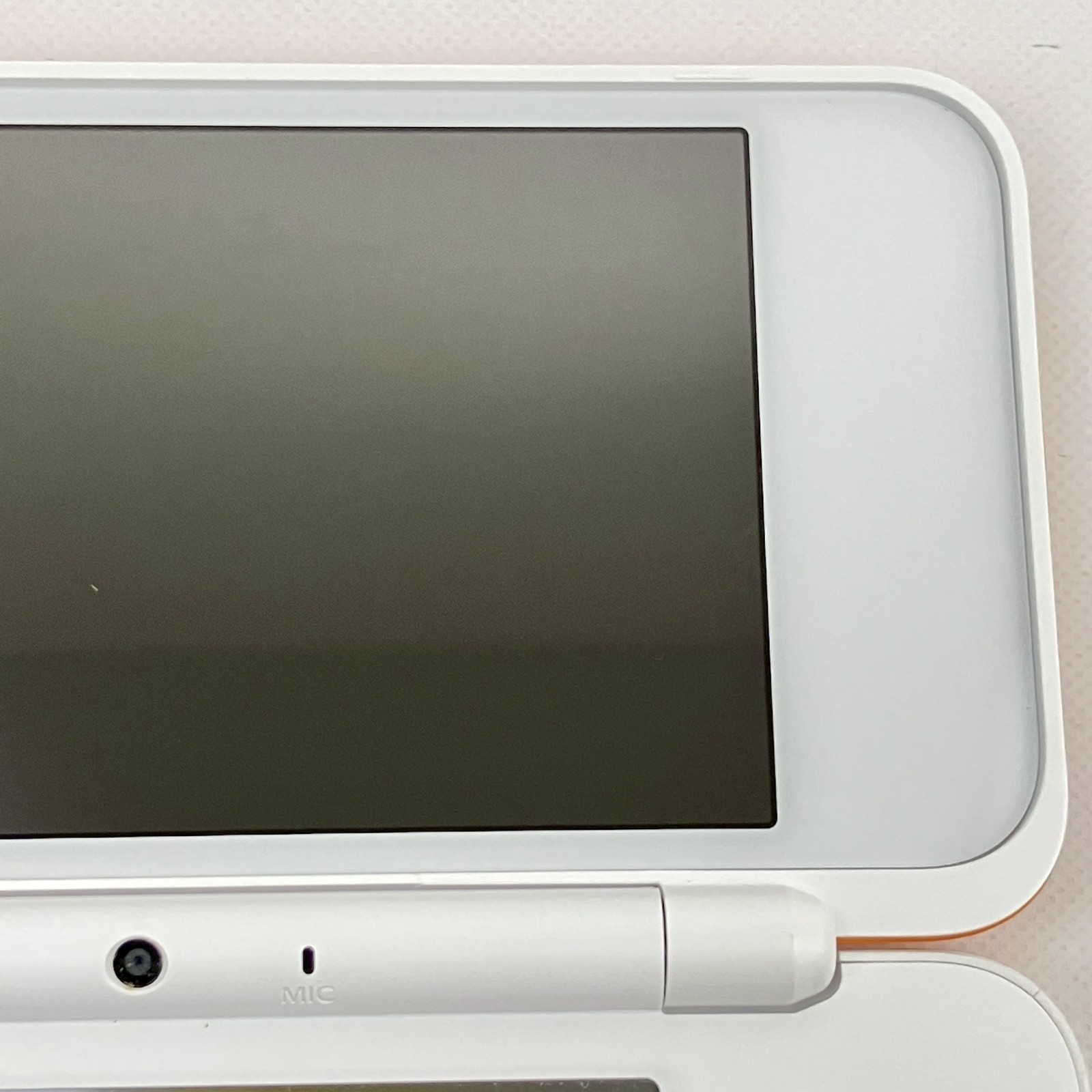 Nintendo new 2DS LL XL White Orange S Rank Console Only Japanese Only 655