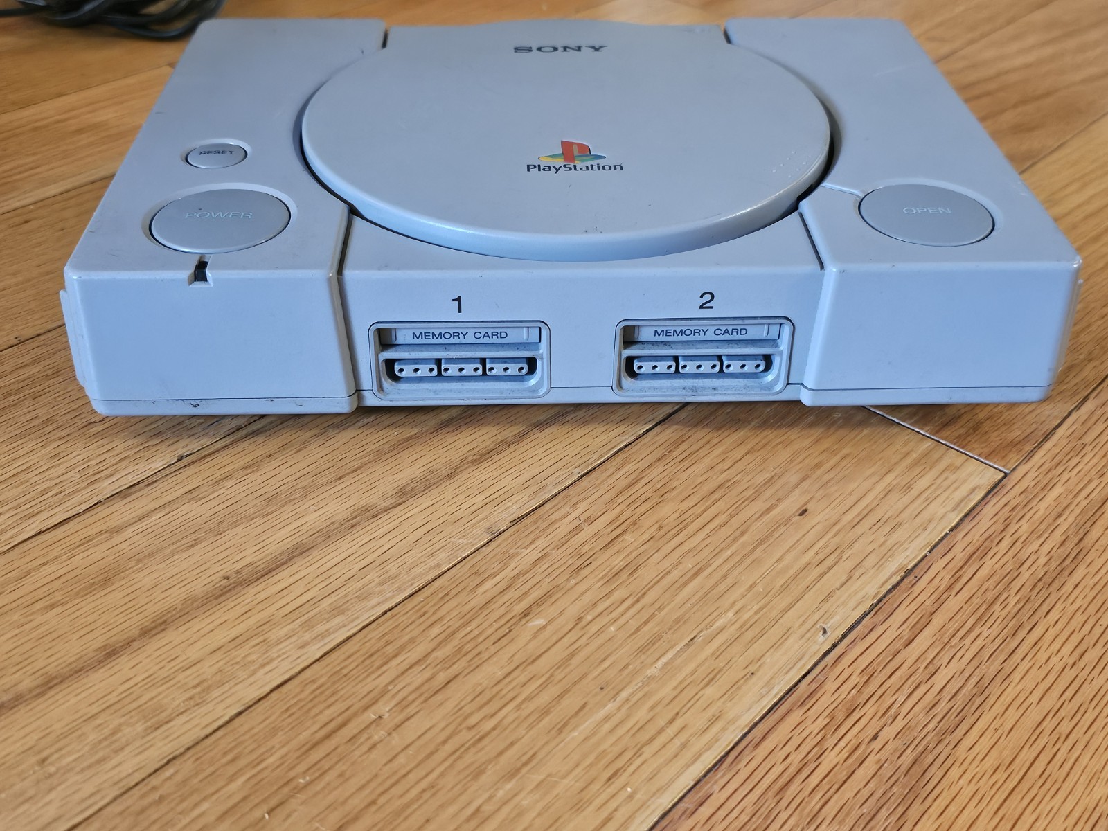 Sony PlayStation 1 Launch Edition Home Console – Gray – Works! W/ Cables 🔥