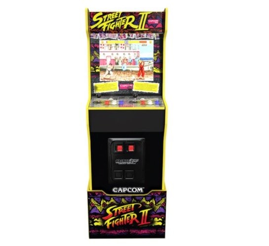 Arcade1Up Capcom Legacy Edition Arcade Cabinet 12-in-1 with Riser