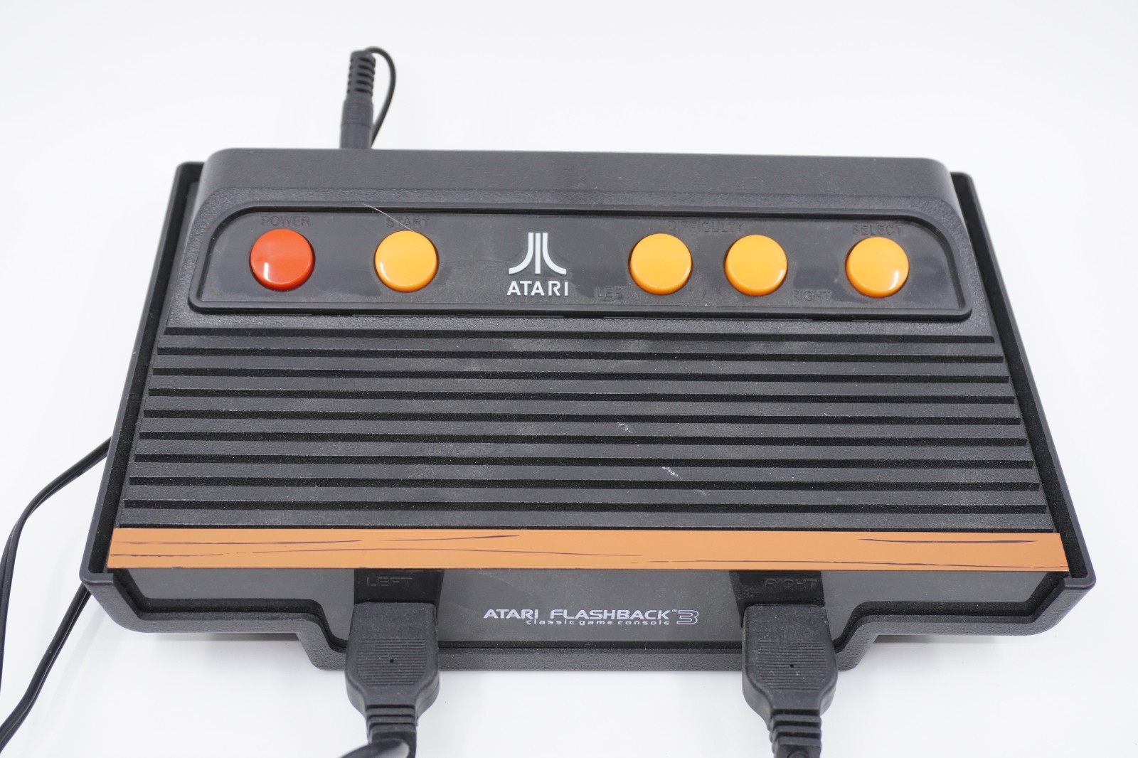 Atari Flashback 3 Classic Game Console with 60 Built-in Games No Box 2 Joysticks