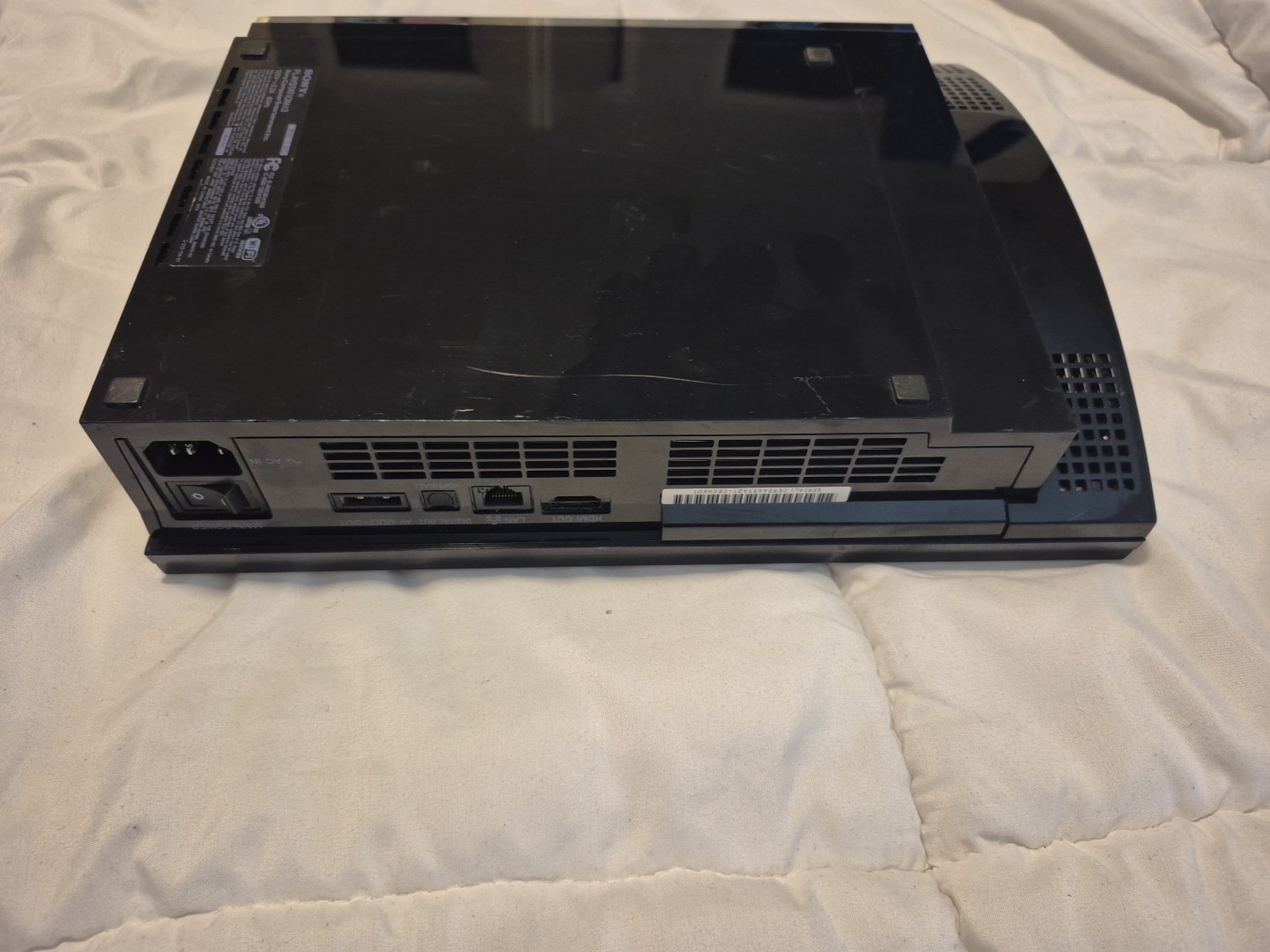 CECHE01 Playstation 3 80GB Backwards Compatible – Tested plays PS1/PS2/PS3 Games