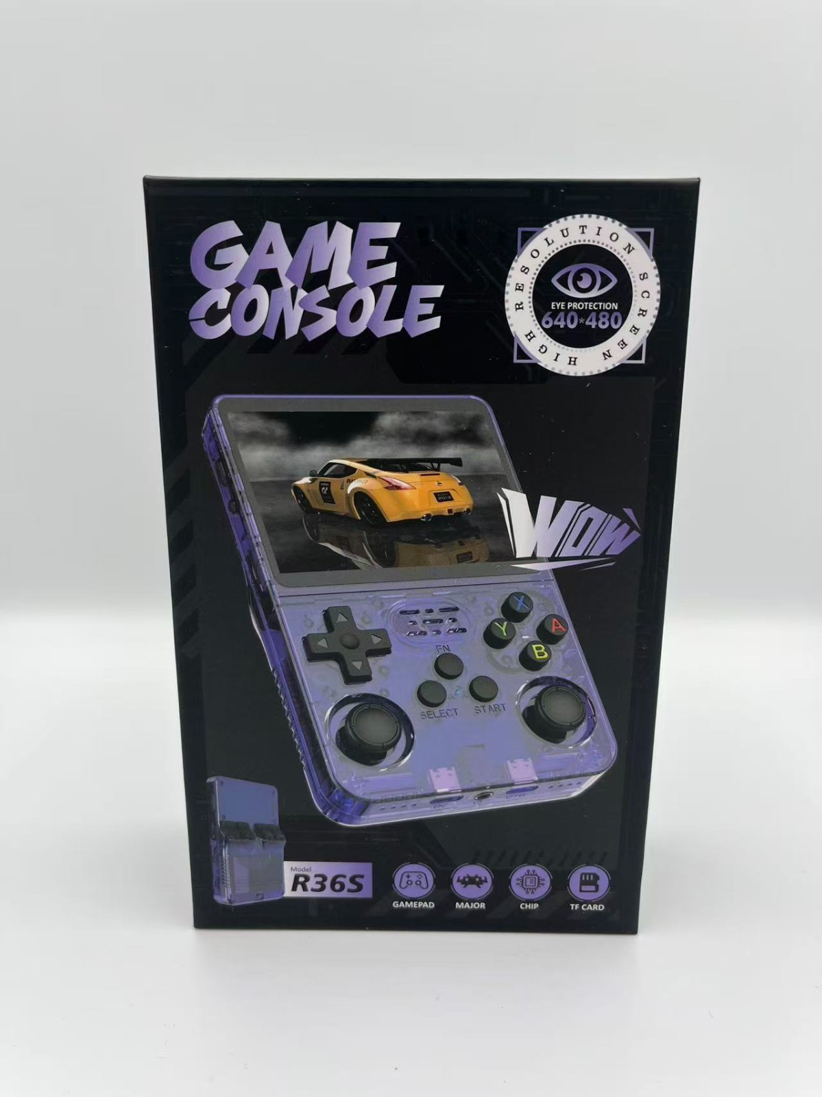 R36 Retro Handheld Game Console with 4.0″ IPS HD Screen, Portable Gaming 64GB