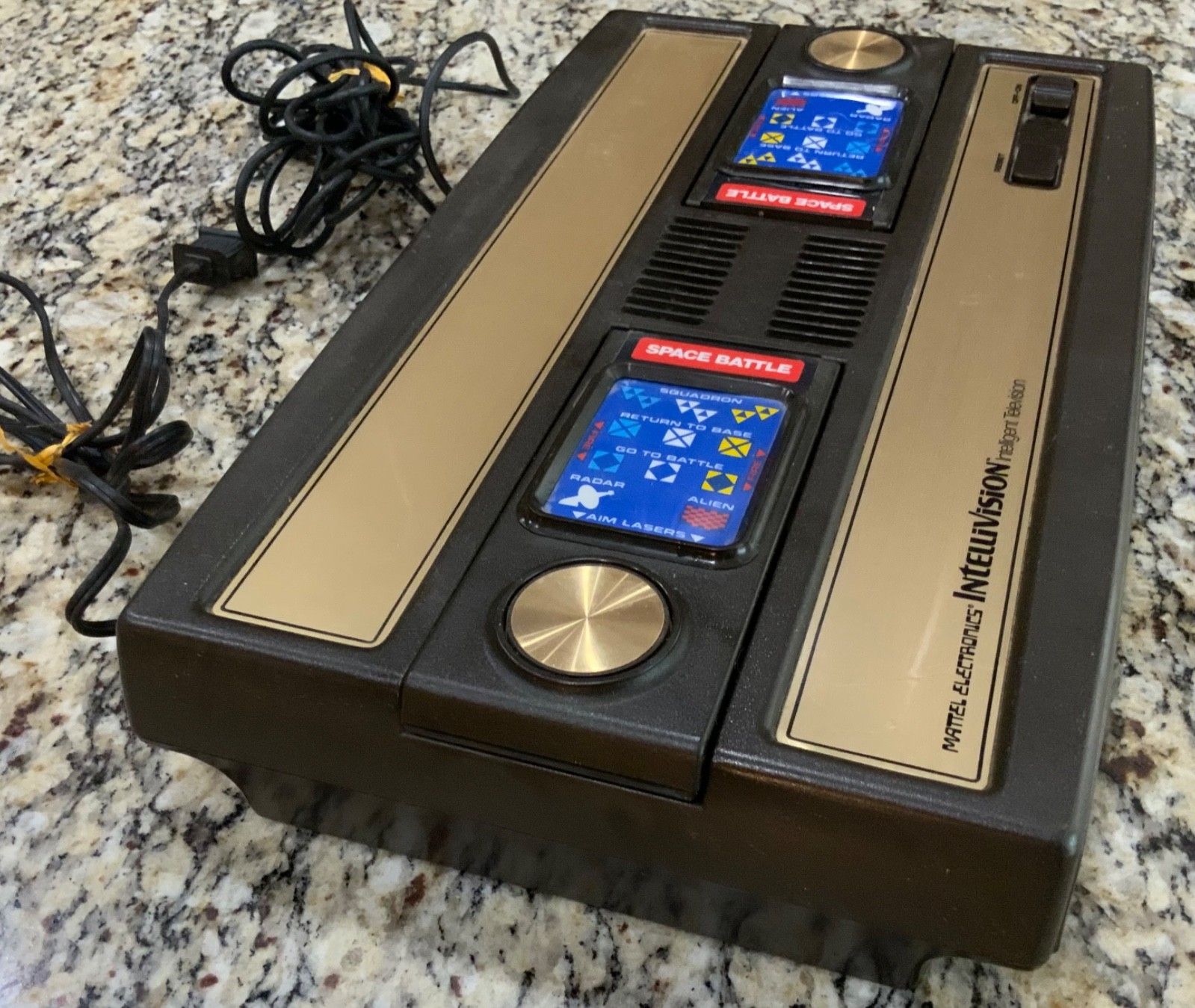 1979 Mattel Electronics Intellivision 2609 Video Game System Console Parts Only