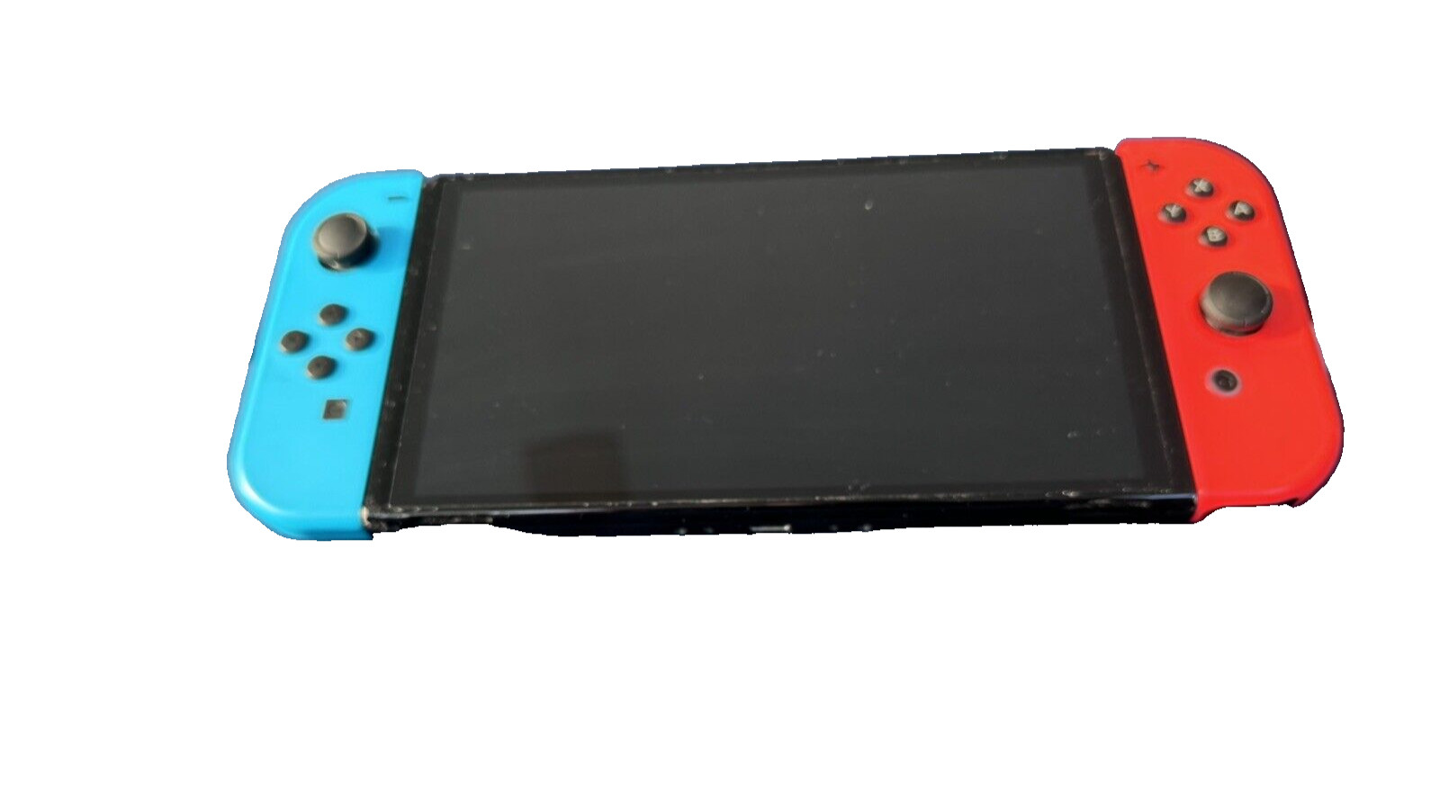 Nintendo Switch OLED 64GB SPLATOON 3 with red and blue joy cons-excellent